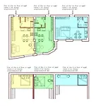 три дворівневі квартири для 12 гостей Daire